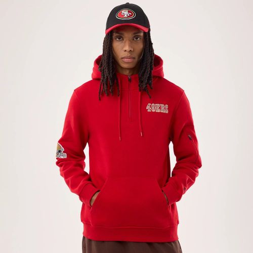 Sweat à Capuche Sideline 2026 San Francisco 49ers NFL Rouge unisex - New Era Cap - Modalova