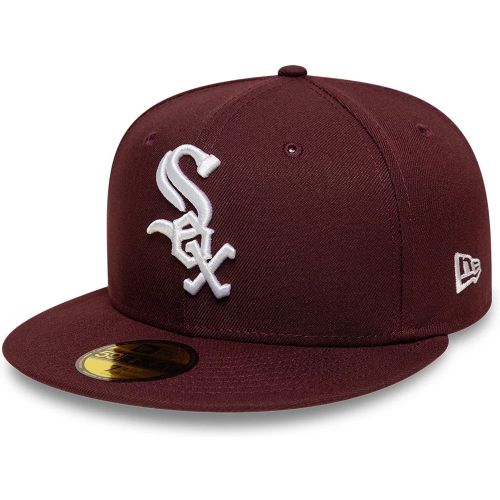 Casquette 59FIFTY Fitted Chicago White Sox MLB Violet Foncé unisex - New Era Cap - Modalova