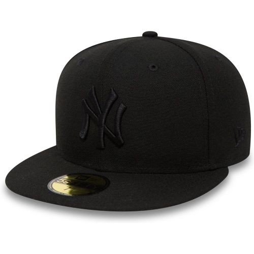 Casquette 59FIFTY Fitted New York Yankees Black on Black unisex - New Era Cap - Modalova