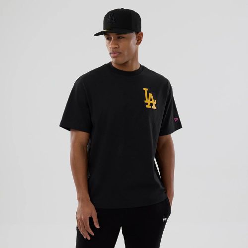T-shirt LA Dodgers MLB Neon Light Noir unisex - New Era Cap - Modalova