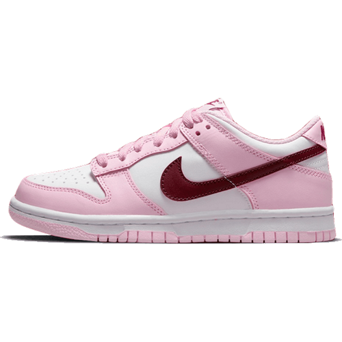 Nike Dunk Low Pink Red White - Nike - Modalova