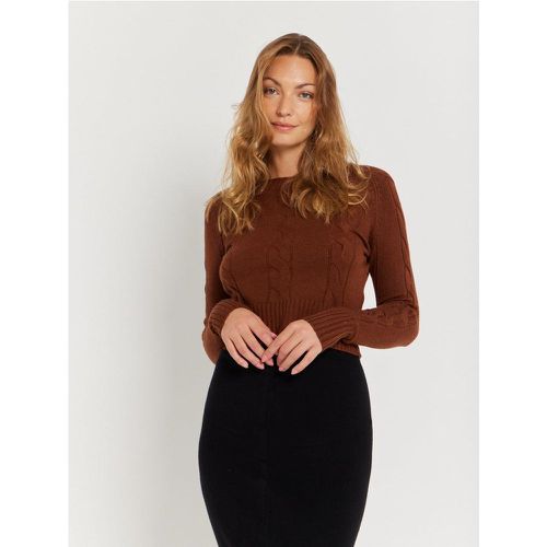 Pull court chocolat | Taille: Taille Unique | Couleur: - My Store - Modalova