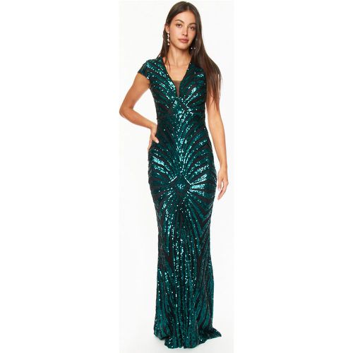 Robe de soirée pailletée longue | Taille: M | Couleur: - My Store - Modalova