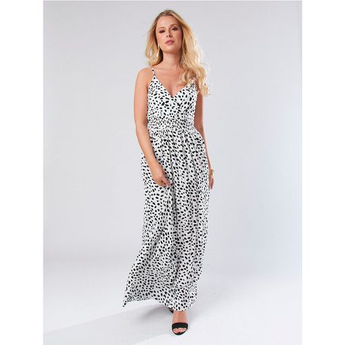 Robe longue robe motif cintré avec élastique | Couleur: | Taille: Taille unique - My Store - Modalova