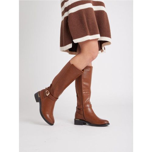 Bottes cavalières bi matières | Couleur: | Pointure: 36 - My Store - Modalova