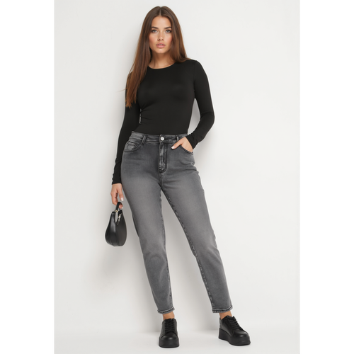 Jean mom fit avec taille haute | Couleur: | Taille: XS - Naumy - Modalova