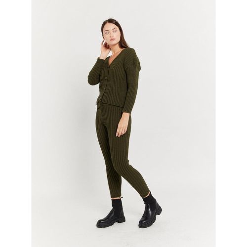 Ensemble pantalon en lainage kaki | Couleur: | Taille: Taille unique - My Store - Modalova