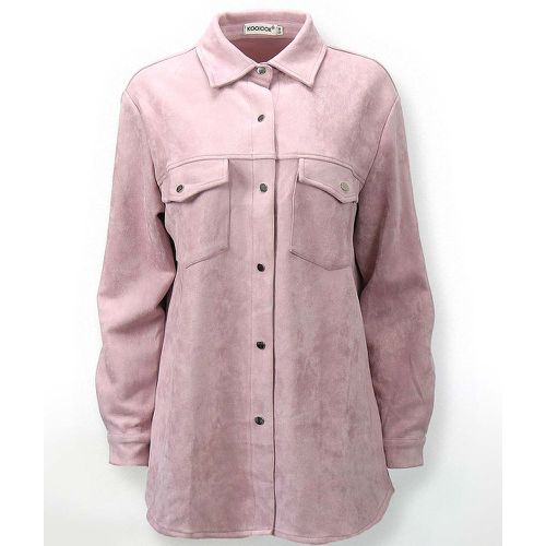 Veste chemise effet suedine | Couleur: | Taille: M/L - My Store - Modalova