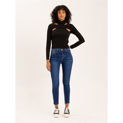 Jean skinny délavé taille haute | Couleur: | Taille: XS - My Store - Modalova