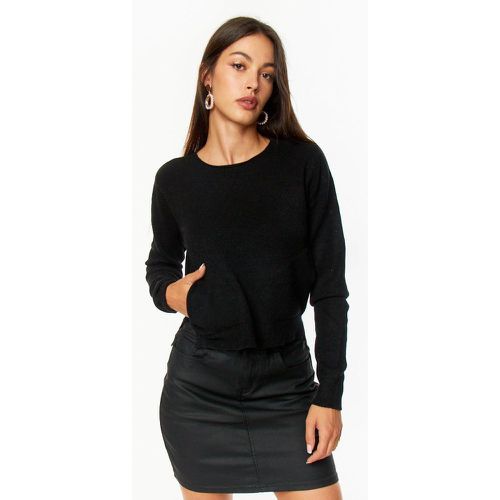 Pull court col rond roulotté | Couleur: | Taille: S/M - My Store - Modalova