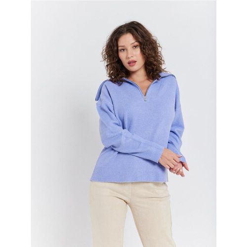 Pull grand col zippé | Couleur: | Taille: Taille unique - My Store - Modalova