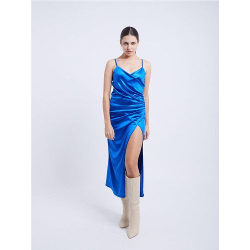 Robe satinée décolleté | Couleur: | Taille: Taille unique - My Store - Modalova