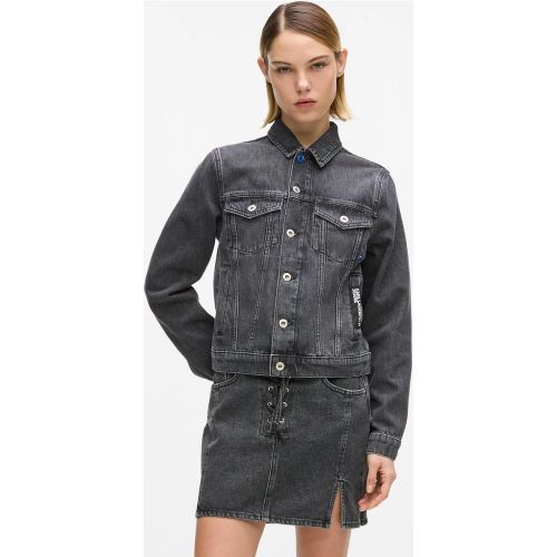 Veste En Denim À Coupe Droite, , , Taille: Xs - KL Jeans - Modalova