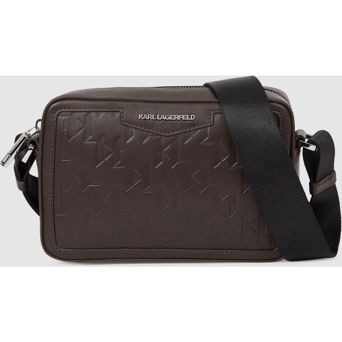 Sac Caméra K/loom En Cuir, , , Taille: One Size - Karl Lagerfeld - Modalova