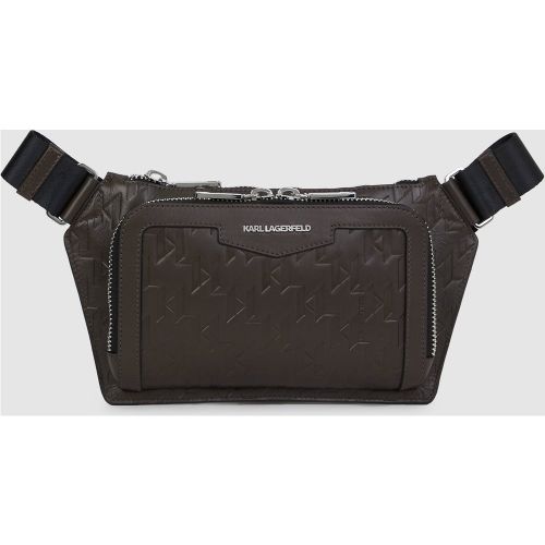 Sac Banane K/loom En Cuir, , , Taille: One Size - Karl Lagerfeld - Modalova