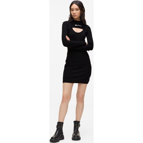 Robe Tricotée Avec Découpes, , , Taille: M - KL Jeans - Modalova