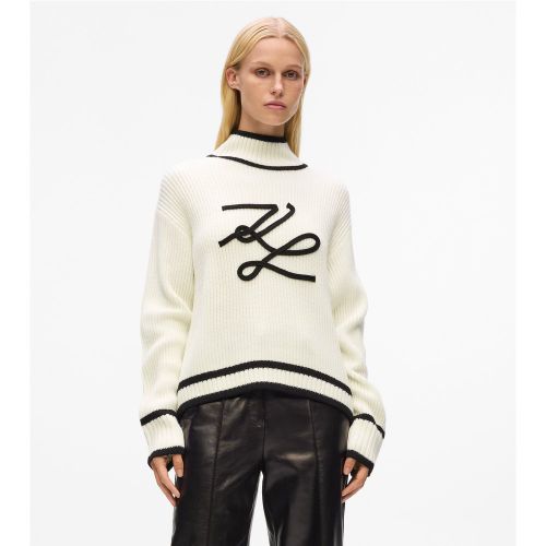 Pull Autograph À Col Roulé, , , Taille: Xs - Karl Lagerfeld - Modalova