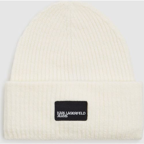 Bonnet Long Avec Écusson À Logo, , , Taille: One Size - KL Jeans - Modalova