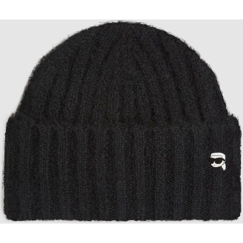 Bonnet Tricoté Ikon, , , Taille: One Size - Karl Lagerfeld - Modalova