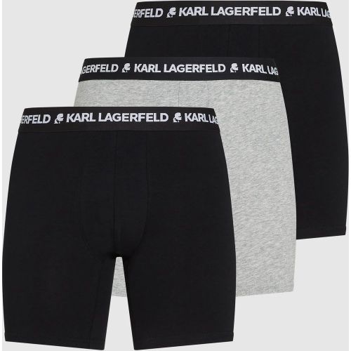 Caleçon Long Avec Logo - Lot De 3, , /, Taille: Xs - Karl Lagerfeld - Modalova