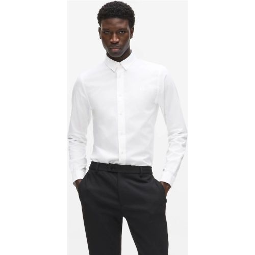 Chemise Monogram À Coupe Ajustée, , , Taille: Xs - Karl Lagerfeld - Modalova
