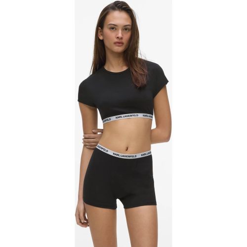 Crop Top À Logo, , , Taille: Xs - Karl Lagerfeld - Modalova