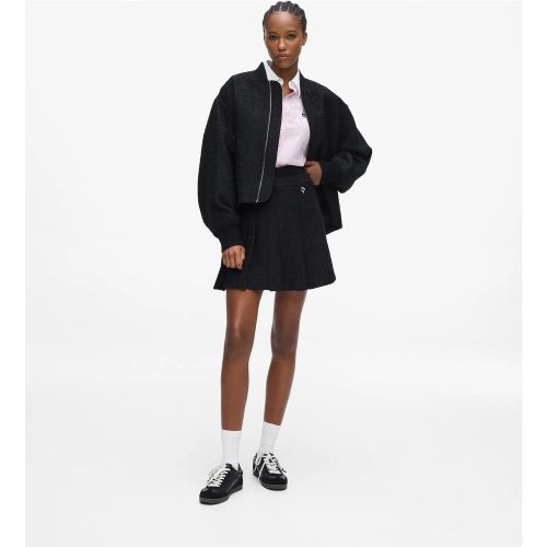 Jupe Plissée En Bouclé Ikon, , , Taille: 38 - Karl Lagerfeld - Modalova