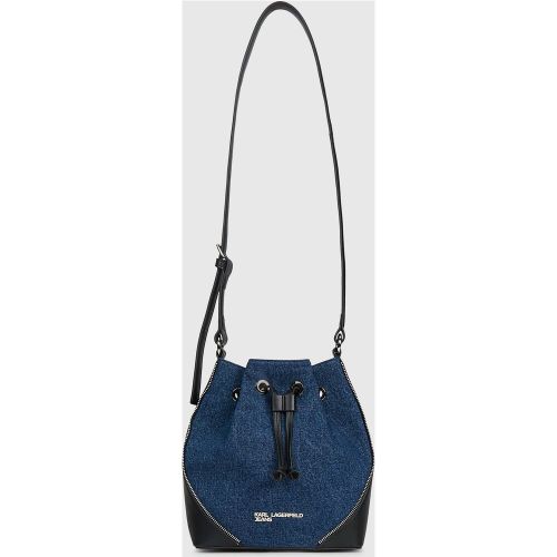 Sac Seau En Denim Et Simili-cuir À L'esprit Rebelle, , -, Taille: One Size - KL Jeans - Modalova