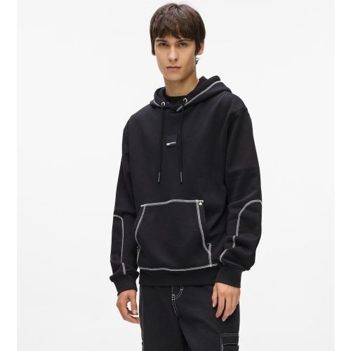 Sweat À Capuche Avec Surpiqûres Contrastantes, , , Taille: S - KL Jeans - Modalova