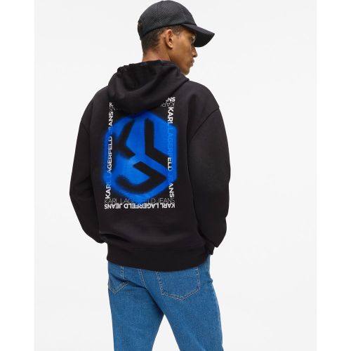 Sweat À Capuche Monogram Graffiti, , , Taille: S - KL Jeans - Modalova