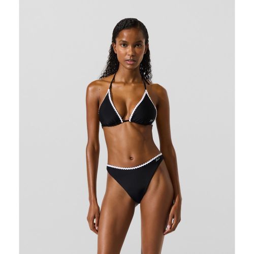 Haut De Bikini Triangle Avec Volants, , , Taille: L - Karl Lagerfeld - Modalova