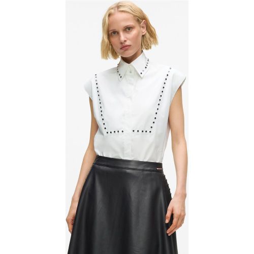 Chemise En Popeline À Boutons, , , Taille: 38 - Karl Lagerfeld - Modalova