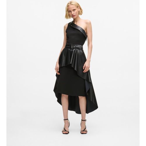 Robe De Motard À Épaule Dénudée, , , Taille: 40 - Karl Lagerfeld - Modalova