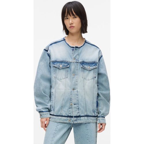 Veste En Jean Sans Col, , , Taille: Xs - KL Jeans - Modalova