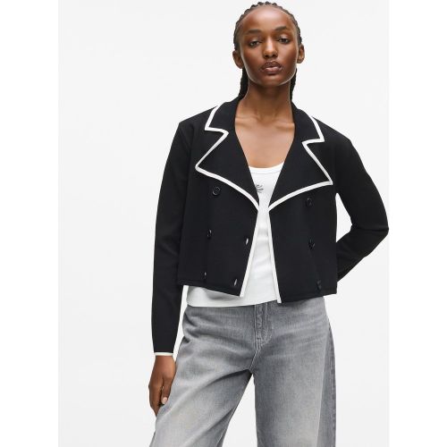 Cardigan Taillé Sur Mesure, , /, Taille: Xs - Karl Lagerfeld - Modalova