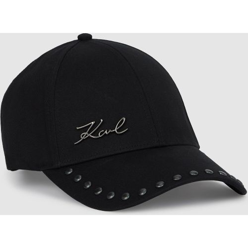 Casquette Cloutée K/signature, , , Taille: One Size - Karl Lagerfeld - Modalova