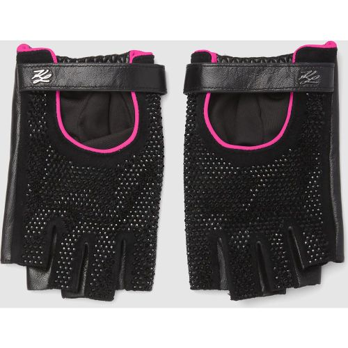 Mitaines Exclusives K/autograph Avec Strass, , , Taille: S - Karl Lagerfeld - Modalova