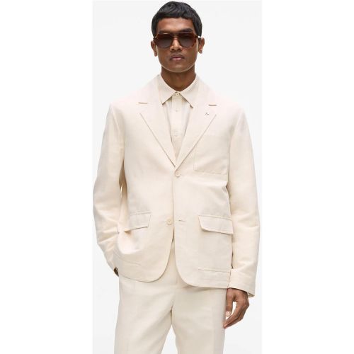 Blazer En Lin, , , Taille: 46 - Karl Lagerfeld - Modalova