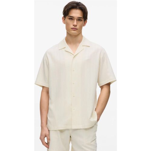 Chemise À Manches Courtes Texturées, , , Taille: Xs - Karl Lagerfeld - Modalova