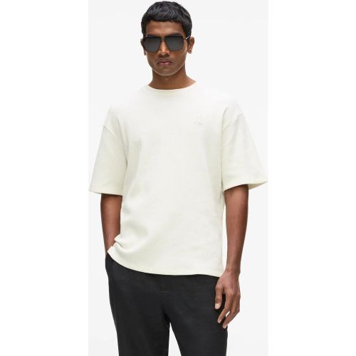 T-shirt Monogram Texturé, , , Taille: Xs - Karl Lagerfeld - Modalova
