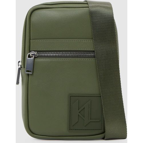 Sac Bandoulière Avec Écusson Monogram, , , Taille: One Size - Karl Lagerfeld - Modalova