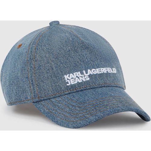 Casquette Avec Logo En Denim, , , Taille: One Size - KL Jeans - Modalova