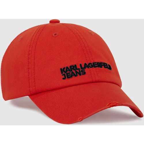 Casquette À Logo Effet Usé, , , Taille: One Size - KL Jeans - Modalova