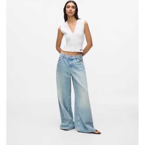 Jean Taille Basse Jambes Larges À Panneaux, , , Taille: 24 - KL Jeans - Modalova