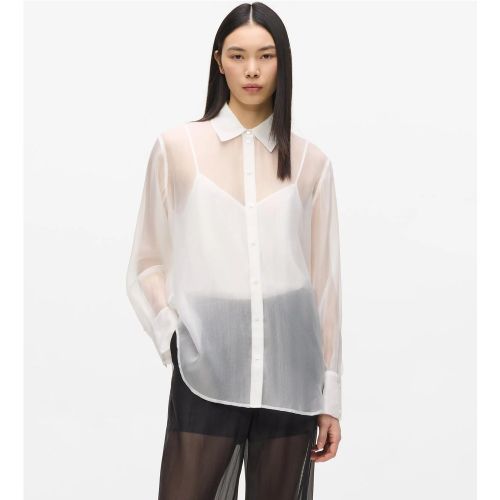 Chemisier En Organza, , , Taille: 38 - Karl Lagerfeld - Modalova