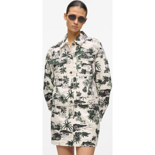 Veste Aviateur À Imprimé Façon All-over, , , Taille: 38 - Karl Lagerfeld - Modalova