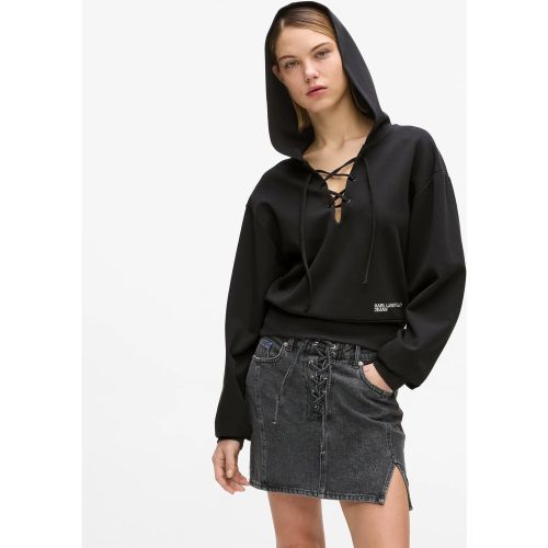 Sweat À Capuche À Lacets, , , Taille: Xs - KL Jeans - Modalova