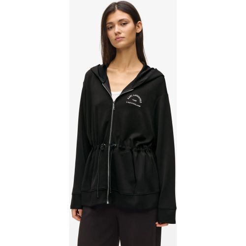 Sweat À Capuche Avec Fermeture Zippée Rue St-guillaume, , , Taille: Xs - Karl Lagerfeld - Modalova