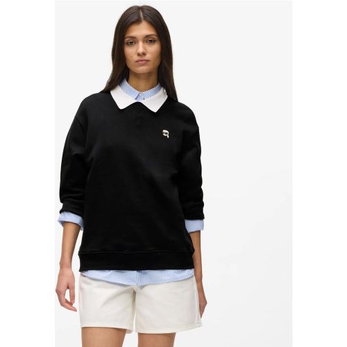 Sweat-shirt À Col Ikon, , , Taille: Xs - Karl Lagerfeld - Modalova