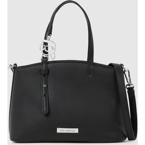 Petit Sac En Toile Lisse Ikon, , , Taille: One Size - Karl Lagerfeld - Modalova